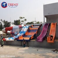 Amusement Park Water Slides - Length: Na  Meter (m)