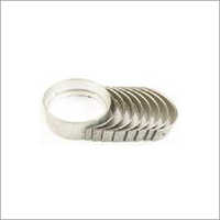 Piston Bearing Sets For Tractor - Metal Alloy, Custom Size, Silver | Sleeve Bearing, Oil Lubricated, High Load Capacity