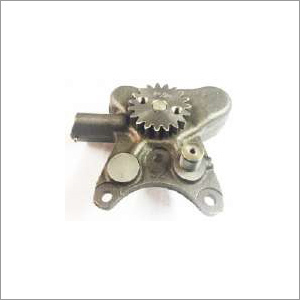 MS Light Weight OIL PUMP - Metal, Rough Casting Finish, Metallic Color | Mechanical Gear Mechanism, Oil-Based Lubrication, Bolt Mount