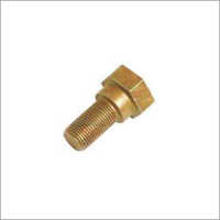 Bolt Axle Pin Retaining - High-hardness Metal, Customizable Size, Golden Plated | Threaded Mounting, Smooth Finish, Lightweight, 1-year Warranty