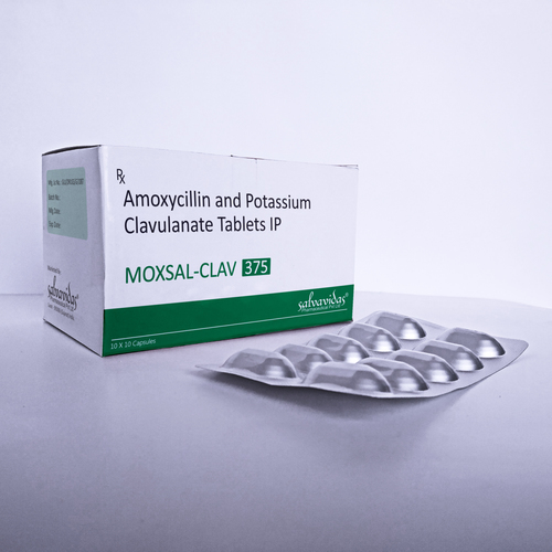 Amoxicillin & Potassium Clavulanate  375 tablets