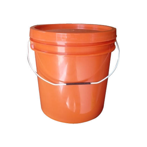 10 kg Orange plastic pesticide container