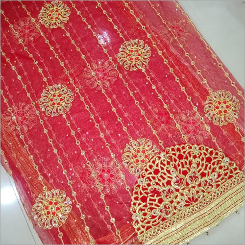 Embroidered Bridal Dupatta