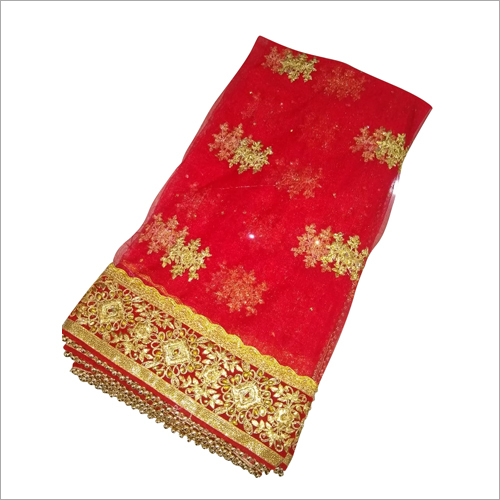 Border Bridal Dupatta