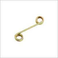 Bonnet Catch 3clip - Steel, Standard Size, Golden Yellow | Zinc Plated, Cold Forged, Manual Latch Component, 1-year Warranty