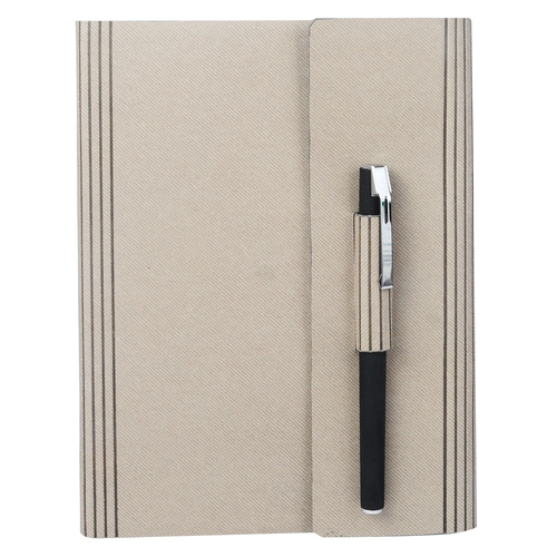 A5 Pu Color Changer Fold with Pen - 200 Pages