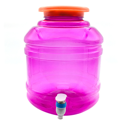 Plastic Dispenser Jar With Tap