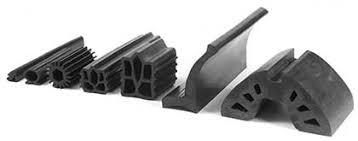 Extruded rubber profiles