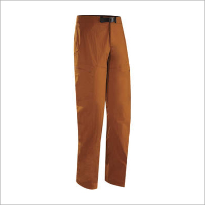 Mens Plain Pant - Cotton Blend, Brown Color | Four Pockets, Washable, Suitable for Summer, Rainy, Spring, and Winter Seasons