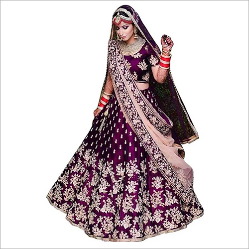 Wedding Lehanga Choli - Available in Multiple Sizes (S, M, L, XL) | Washable and Dry Cleanable Ethnic Attire for All Seasons