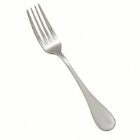 Stainless Steel Fork - 100% Food Grade Stainless Steel, 1.5mm Thick Stem, Silver Color | Durable, Smooth Edges, Easy To Clean, Elegant Design