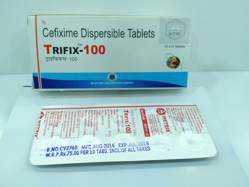 Cefixime Dispersible Tablets By METRIX HEALTHCARE INDIA