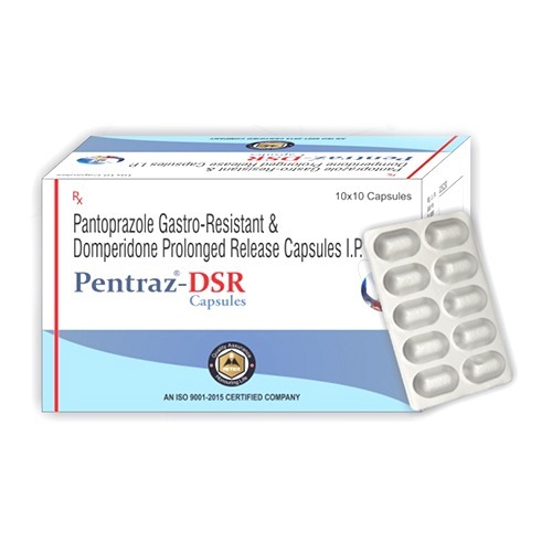 Enteric Coated Pantoprazole Sodium & Sustain Release Domperidoe Capsules
