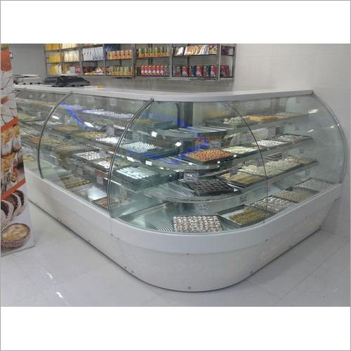 SS Glass Display Counter