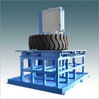 Tyre Cutting Machine - Automatic Vertical Layout | Superior Quality, Low Maintenance, Anti-corrosive, High Performance Efficiency