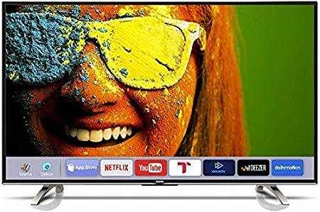 Black Sanyo Smart 123.2cm (49 Inch) Full Hd Led Smart Tv