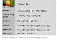 Sanyo Smart 123.2cm (49 Inch) Full HD LED Smart TV