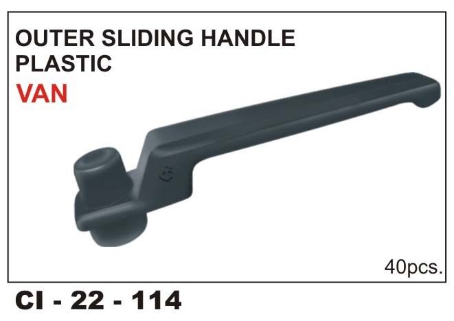 Outer Sliding  Handle  Plastic  Van Vehicle Type: 4 Wheeler