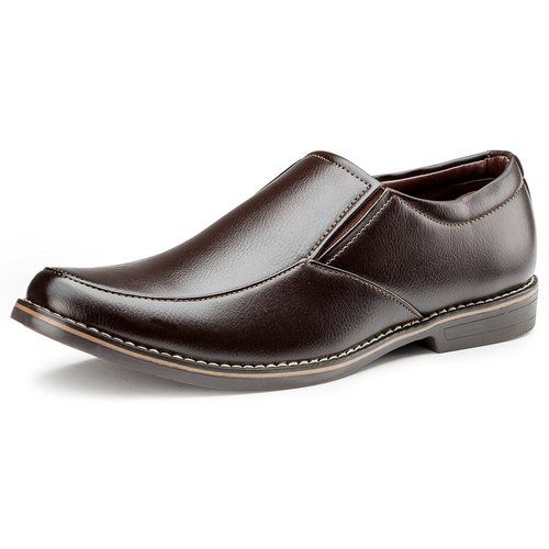 No Fade Brown Formal Shoes Slip On Shoes