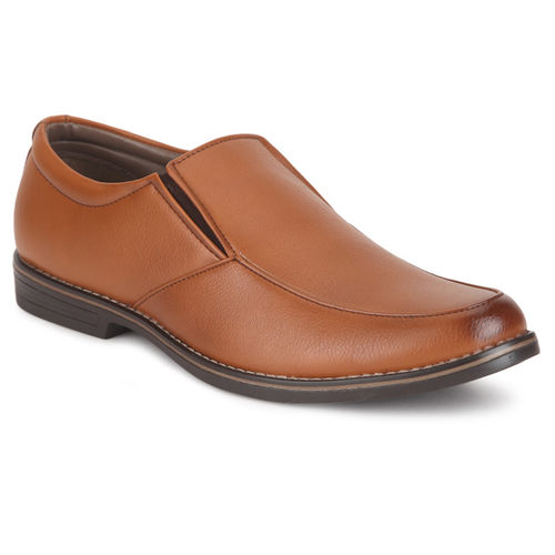 Tan Mens Formal Slip On Dress Shoes