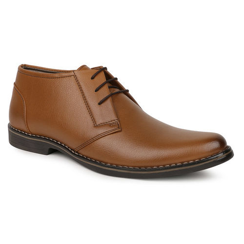 Brown Mens Formal Lace Up Ankle Shoes