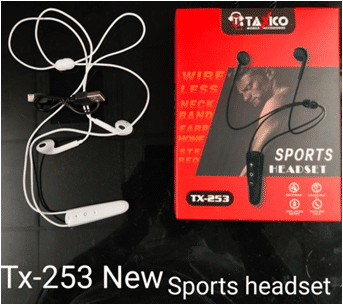 Tx-253 (New ) Wireless Stereo Headset