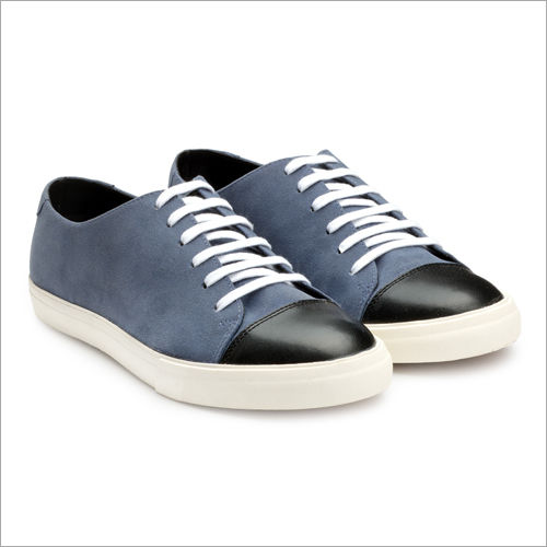 Mens Blue And Black Sneakers Shoes