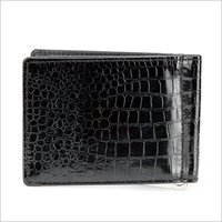 Black Mens Soft Pu Wallet