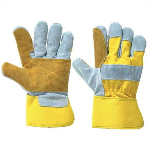 Split Canadian Double Palm  Hand Gloves