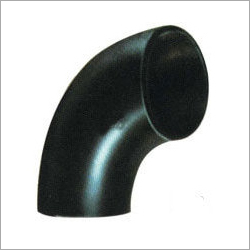 Carbon Steel Long Radius Elbow - Black Color, Polish Finish, Paint & Powder Coated, Suitable for Various Applications