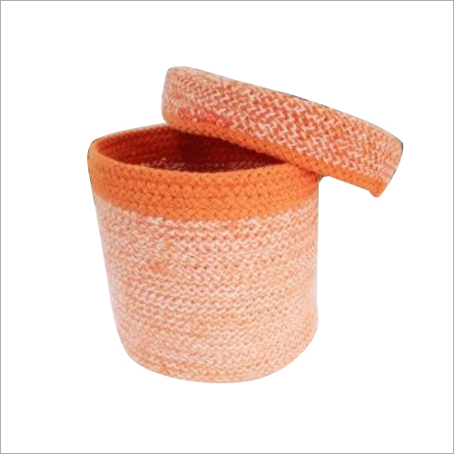 Jute Storage Box - Premium Jute Yarn Customizable Sizes | Durable Tear Resistant Elegant Design