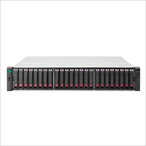 White-Black Hpe Msa Storage