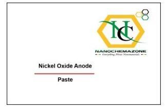 Nickel Oxide Anode Paste