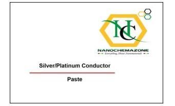 Silver Platinum Conductor Paste