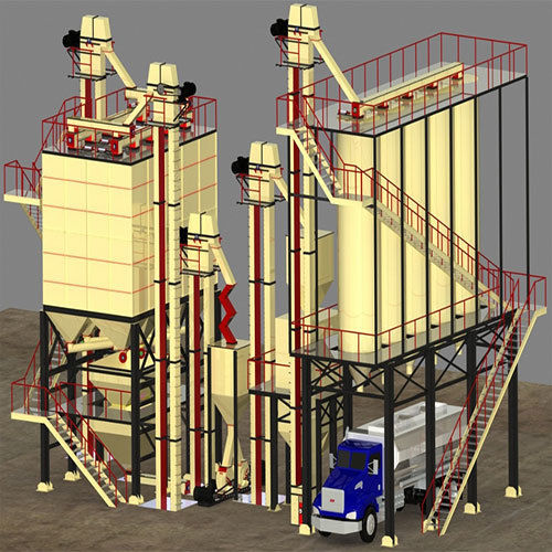 25 Tons-Hr To 30 Tons-Hr Fully Automated Feed Mill Plant