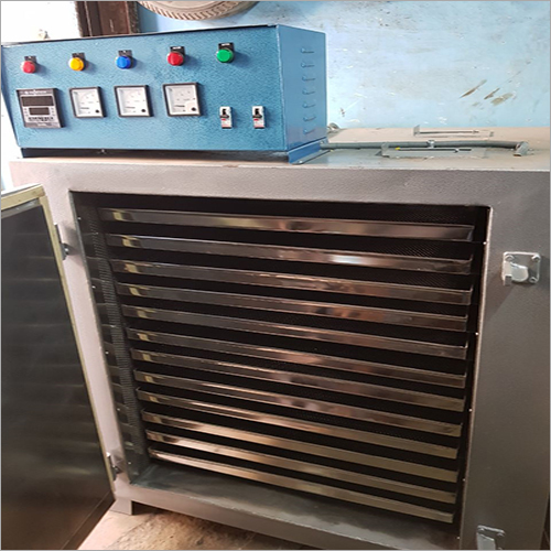 Steel Industrial Tray Dryer - Stainless Steel, Customized Size, 220-240 Volt Power | Durable, High Functionality, Versatile for Food and Electrode Drying