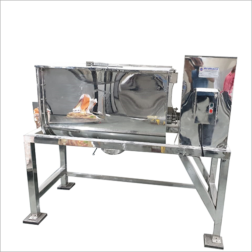 Horizontal Ribbon Blender - Mild Steel, Customized Size | Automatic Operation, 220-240W Power Output