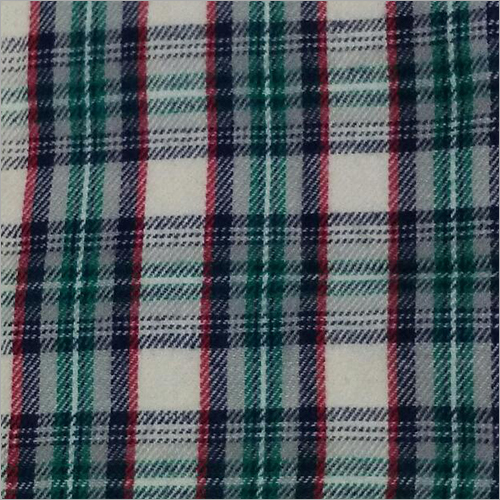 Available In Different Color Cotton Yarn Dyed Twill Brushing Fabric