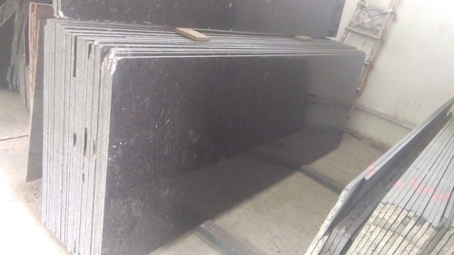 Imported Marble - 6x4 Feet Black Antique Finish Slabs, Imported Marble, Thickness 20-25mm for Luxurious Aesthetic Appeal