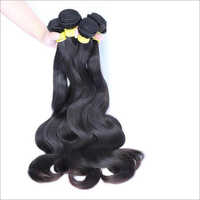 Synthetic Hair Extension - 22-34 Inch Length, Black Synthetic Hair | Firm Texture, Double Weft Technology, Silky Soft, Tangle-free, Invisible Edge