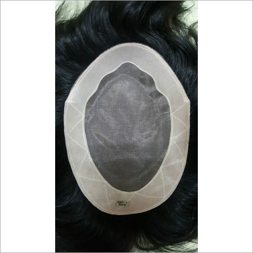 Straight Mens Black Hair Wig