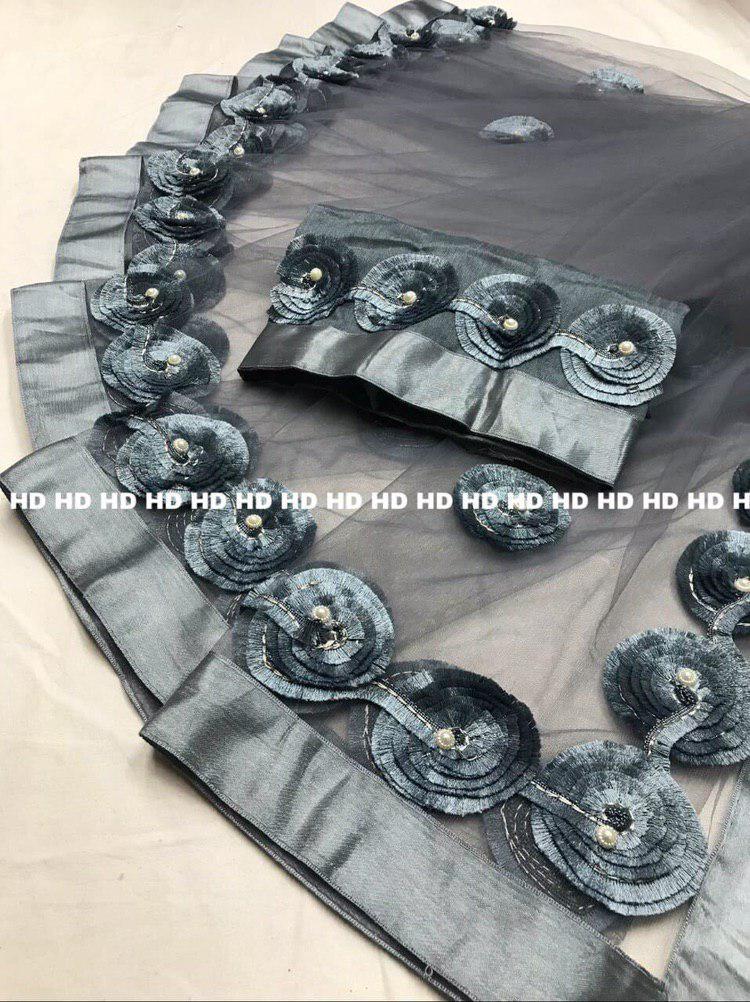 Heavy Embroidery Sarees