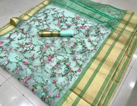 Embroidery Silk Saree