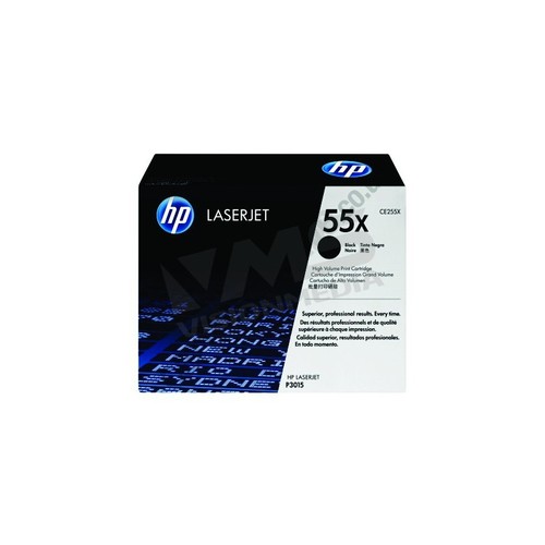 Genuine HP 55X High Yield Black Original Laserjet Toner Cartridge CE255X