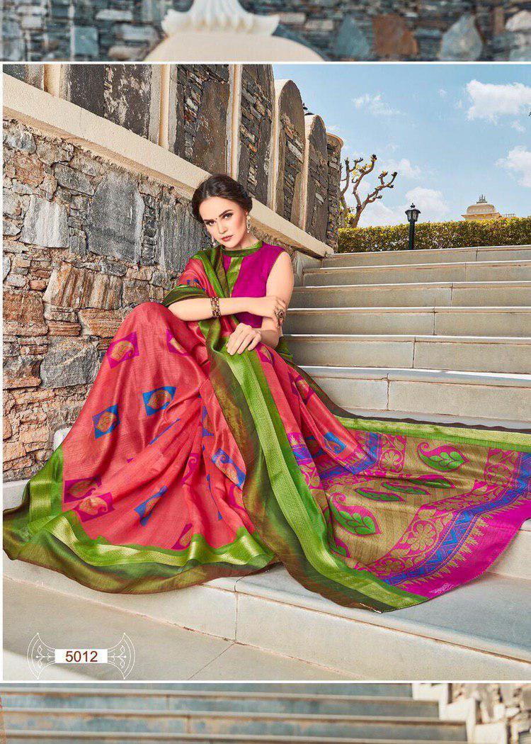 Chanderi Cotton Designer Saree