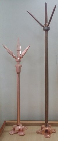 Copper Lightning Arrested Rod