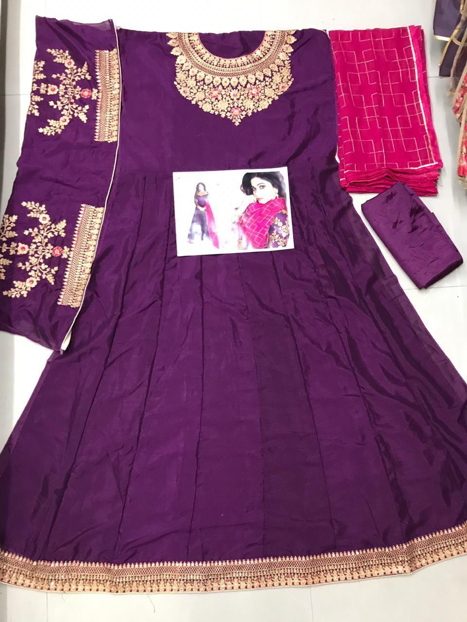 Chiffon Dress Material