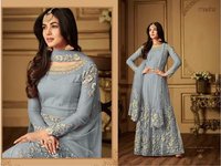 Multy Embroidery Churidar Dress Materials