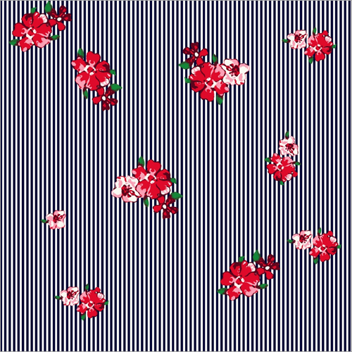 Light In Weight Polyester Straight Lined Fabric
