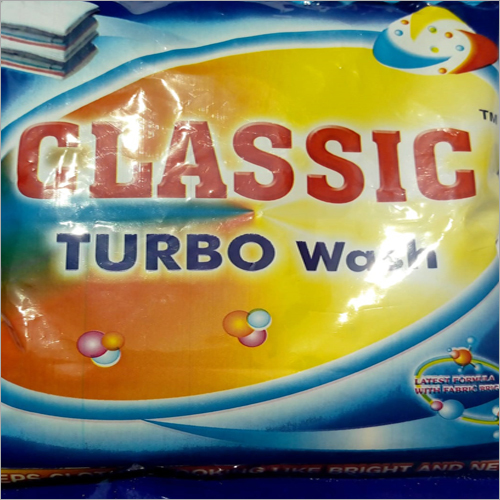 Turbo Wash Detergent Powder - Granule Form 99% Purity | Tough Stain Removal Soft & Bright Fabrics Moisture Resistant Packaging